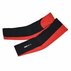 Dania Bikes armvarmer i rød/sort