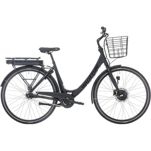 Black Winther E1 Dame 5 Nexus 7g Elcykel citybike shopper