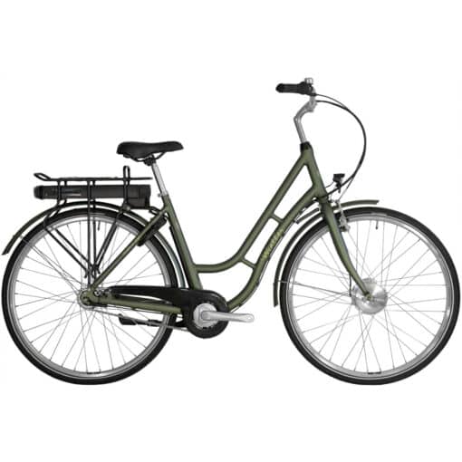 Winther G-Style Elcykel mat grøn